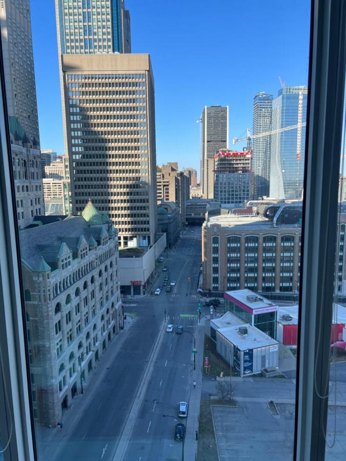 Beautiful One Bedroom Downtown Condo With Pool And Free Parking Montréal Exterior foto